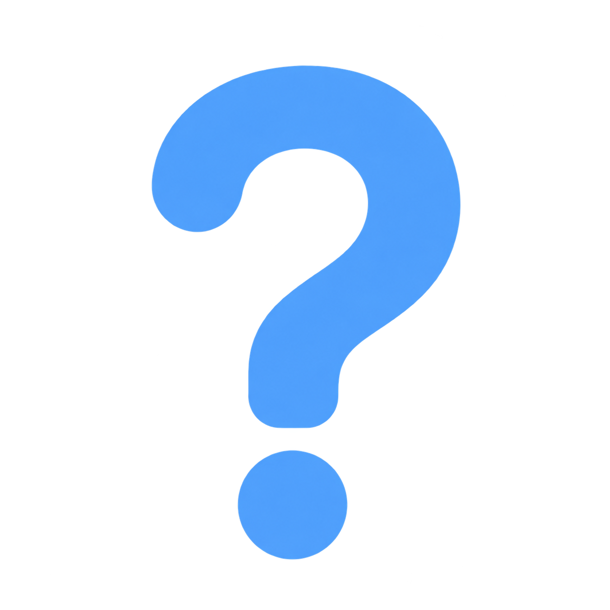 Blue question mark icon for the Custom Mod Guide